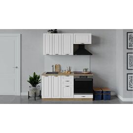 Кухонный гарнитур «Лина» длиной 160 см со шкафом НБ | Интернет магазин мебели и декора LifeDekor