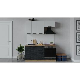 Кухонный гарнитур «Детройт» длиной 160 см со шкафом НБ | Интернет магазин мебели и декора LifeDekor