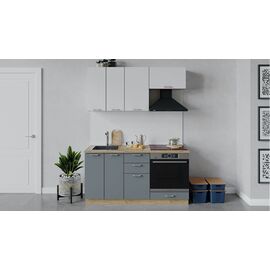 Кухонный гарнитур «Габриэлла» длиной 160 см со шкафом НБ | Интернет магазин мебели и декора LifeDekor