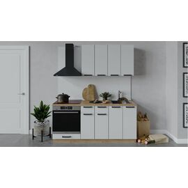 Кухонный гарнитур «Детройт» длиной 180 см со шкафом НБ | Интернет магазин мебели и декора LifeDekor