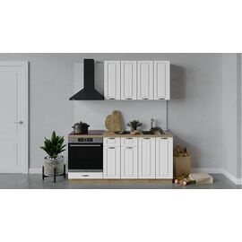 Кухонный гарнитур «Лина» длиной 180 см со шкафом НБ | Интернет магазин мебели и декора LifeDekor