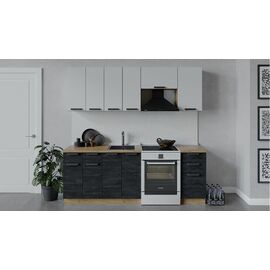 Кухонный гарнитур «Детройт» длиной 220 см | Интернет магазин мебели и декора LifeDekor