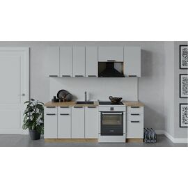 Кухонный гарнитур «Детройт» длиной 220 см | Интернет магазин мебели и декора LifeDekor