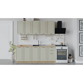 Кухонный гарнитур «Бьянка» длиной 200 см | Интернет магазин мебели и декора LifeDekor