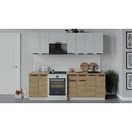 Кухонный гарнитур «Детройт» длиной 240 см | Интернет магазин мебели и декора LifeDekor