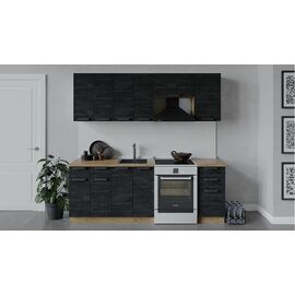 Кухонный гарнитур «Детройт» длиной 220 см | Интернет магазин мебели и декора LifeDekor