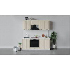 Кухонный гарнитур «Бьянка» длиной 200 см со шкафом НБ | Интернет магазин мебели и декора LifeDekor