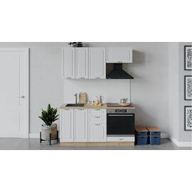 Кухонный гарнитур «Бьянка» длиной 160 см со шкафом НБ | Интернет магазин мебели и декора LifeDekor