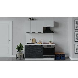 Кухонный гарнитур «Детройт» длиной 160 см со шкафом НБ | Интернет магазин мебели и декора LifeDekor