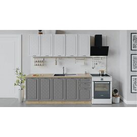 Кухонный гарнитур «Бьянка» длиной 200 см | Интернет магазин мебели и декора LifeDekor