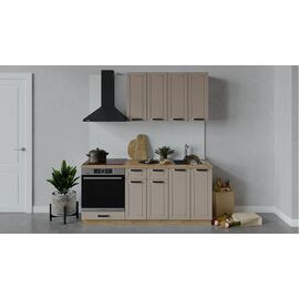 Кухонный гарнитур «Лорас» длиной 180 см со шкафом НБ | Интернет магазин мебели и декора LifeDekor