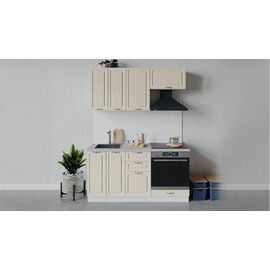 Кухонный гарнитур «Бьянка» длиной 160 см со шкафом НБ | Интернет магазин мебели и декора LifeDekor