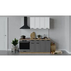 Кухонный гарнитур «Лорас» длиной 180 см со шкафом НБ | Интернет магазин мебели и декора LifeDekor