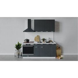 Кухонный гарнитур «Гранита» длиной 180 см со шкафом НБ | Интернет магазин мебели и декора LifeDekor