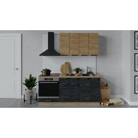 Кухонный гарнитур «Детройт» длиной 180 см со шкафом НБ | Интернет магазин мебели и декора LifeDekor