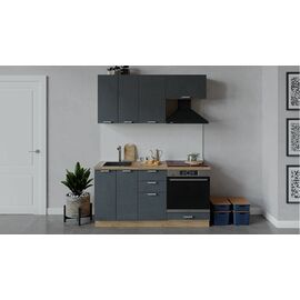 Кухонный гарнитур «Гранита» длиной 160 см со шкафом НБ | Интернет магазин мебели и декора LifeDekor