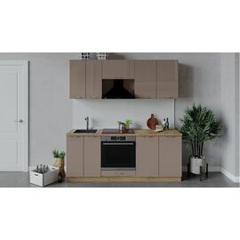 Кухонный гарнитур «Весна» длиной 200 см со шкафом НБ | Интернет магазин мебели и декора LifeDekor