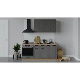 Кухонный гарнитур «Лорас» длиной 180 см со шкафом НБ | Интернет магазин мебели и декора LifeDekor