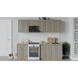 Кухонный гарнитур «Бьянка» длиной 240 см | Интернет магазин мебели и декора LifeDekor