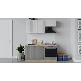 Кухонный гарнитур «Бьянка» длиной 160 см со шкафом НБ | Интернет магазин мебели и декора LifeDekor
