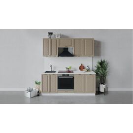 Кухонный гарнитур «Бьянка» длиной 200 см со шкафом НБ | Интернет магазин мебели и декора LifeDekor