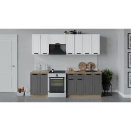 Кухонный гарнитур «Лорас» длиной 240 см | Интернет магазин мебели и декора LifeDekor