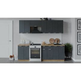 Кухонный гарнитур «Гранита» длиной 240 см | Интернет магазин мебели и декора LifeDekor