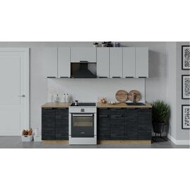 Кухонный гарнитур «Детройт» длиной 240 см | Интернет магазин мебели и декора LifeDekor