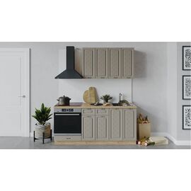 Кухонный гарнитур «Бьянка» длиной 180 см со шкафом НБ | Интернет магазин мебели и декора LifeDekor