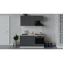 Кухонный гарнитур «Кимберли» длиной 160 см со шкафом НБ | Интернет магазин мебели и декора LifeDekor