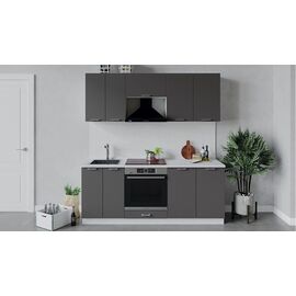 Кухонный гарнитур «Габриэлла» длиной 200 см со шкафом НБ | Интернет магазин мебели и декора LifeDekor