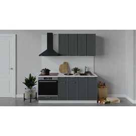 Кухонный гарнитур «Кимберли» длиной 180 см со шкафом НБ | Интернет магазин мебели и декора LifeDekor