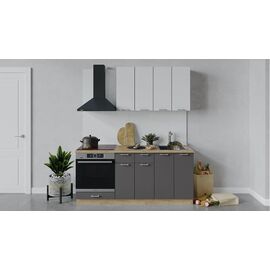 Кухонный гарнитур «Габриэлла» длиной 180 см со шкафом НБ | Интернет магазин мебели и декора LifeDekor