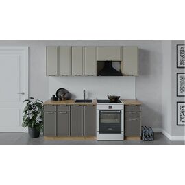 Кухонный гарнитур «Белладжио» длиной 220 см | Интернет магазин мебели и декора LifeDekor