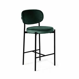 Стул полубарный Mason, бархат зеленый 19 | Интернет магазин мебели и декора LifeDekor