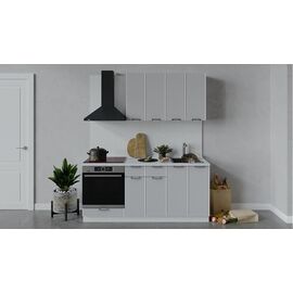 Кухонный гарнитур «Кимберли» длиной 180 см со шкафом НБ | Интернет магазин мебели и декора LifeDekor