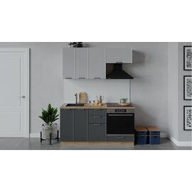 Кухонный гарнитур «Кимберли» длиной 160 см со шкафом НБ | Интернет магазин мебели и декора LifeDekor