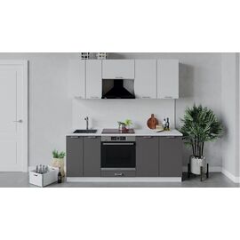 Кухонный гарнитур «Габриэлла» длиной 200 см со шкафом НБ | Интернет магазин мебели и декора LifeDekor