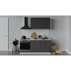 Кухонный гарнитур «Габриэлла» длиной 180 см со шкафом НБ | Интернет магазин мебели и декора LifeDekor