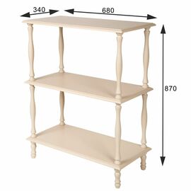 Этажерка П 9 слоновая кость | Интернет магазин мебели и декора LifeDekor