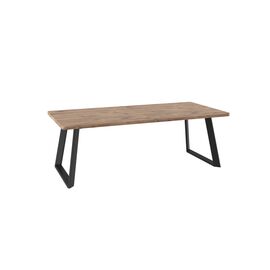 Стол Гранд 230, Дуб Веллингтон, Черный | Интернет магазин мебели и декора LifeDekor