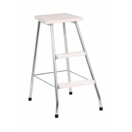 Стул-лестница (хром/беленая береза) | Интернет магазин мебели и декора LifeDekor