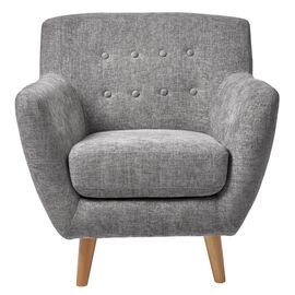 Кресло Picasso серый, шенилл | Интернет магазин мебели и декора LifeDekor