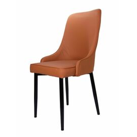 Стул Kristian коричневый, кожа | Интернет магазин мебели и декора LifeDekor