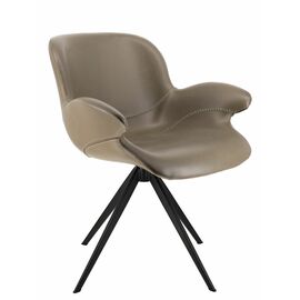 Обеденное кресло Everprof Aurora Экокожа Серый | Интернет магазин мебели и декора LifeDekor