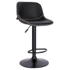 Барный стул Everprof Smile Black Экокожа Черный | Интернет магазин мебели и декора LifeDekor