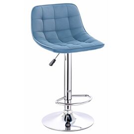 Барный стул Everprof Cooper Ткань Голубой | Интернет магазин мебели и декора LifeDekor