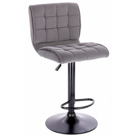 Барный стул Everprof Richy Ткань Серый | Интернет магазин мебели и декора LifeDekor
