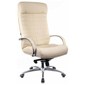 Кресло руководителя Everprof Orion AL M Экокожа Бежевый | Интернет магазин мебели и декора LifeDekor