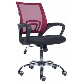 Операторское кресло Everprof EP-696 Сетка Бордовый | Интернет магазин мебели и декора LifeDekor
